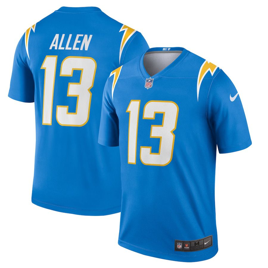 Men Los Angeles Chargers 13 Keenan Allen Nike Powder Blue Legend NFL Jersey